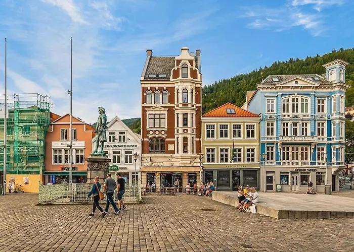 דירה Dinbnb Appartments L Live In A Postcard ! L 300 M To Bryggen L Value!